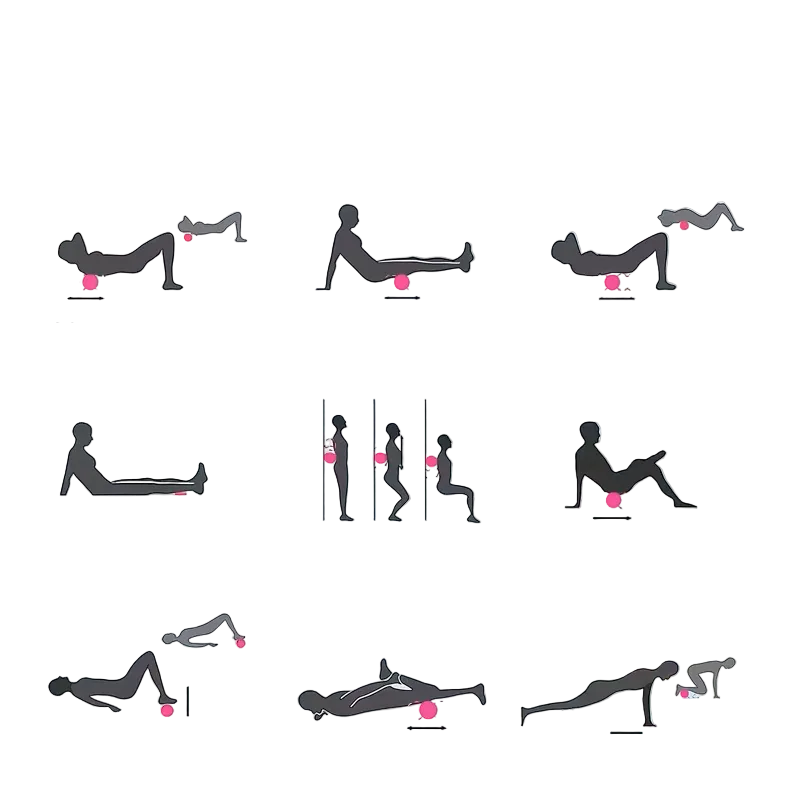 Dvojna masažna žoga